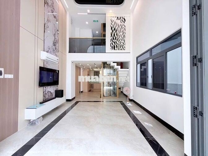 NHÀ MỚI CÓ THANG MÁY - 19B Lam Sơn, P.7, Phú Nhuận- 6 Tầng, DTSD 400m2