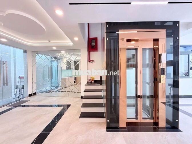 NHÀ MỚI CÓ THANG MÁY - 19B Lam Sơn, P.7, Phú Nhuận- 6 Tầng, DTSD 400m2