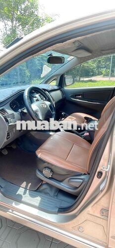 Toyota Innova 2013 8 chỗ Nâu vàng bản E ko taxi