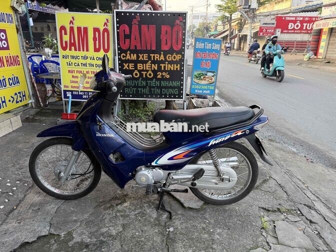 Honda Wave Alpha Xanh