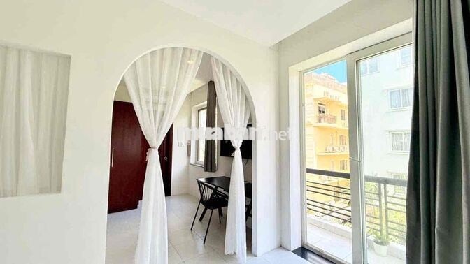 Cho Thuê Căn Hôn 1 Pn Ban Công Full Nt Gần Rmit,Tdtu,Ufm,Lotte