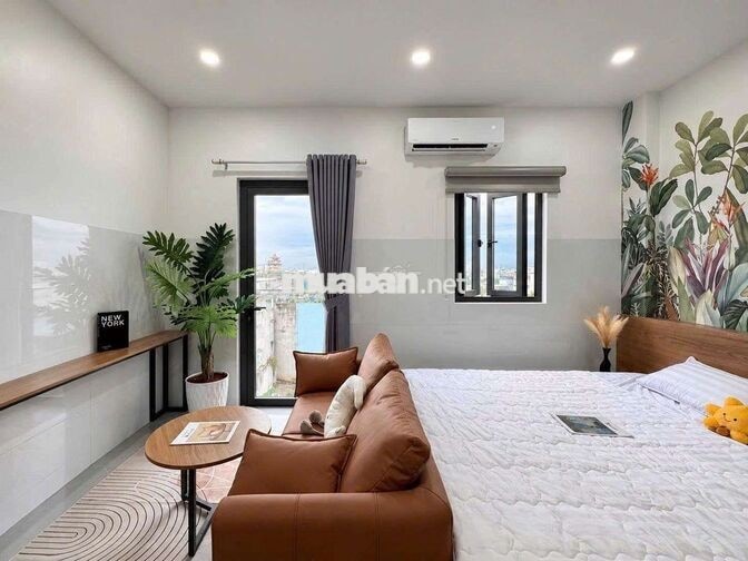 Cho thuê Studio Full nt hiện đại ban công thoáng giá rẻ - Vườn Lài