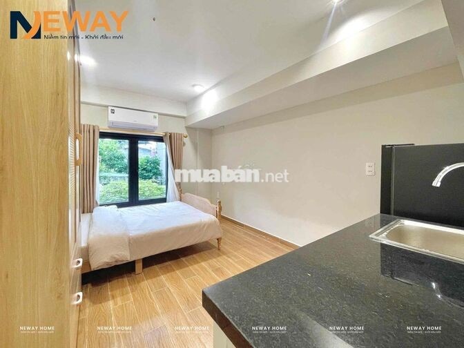 Căn Hộ Studio Cao Cấp - Cửa sổ thoáng - Full Nội Thất - Ngay Đầm Sen