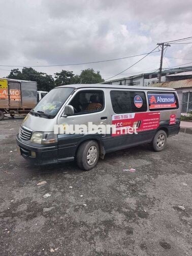 TOYOTA HIACE 2002 6 CHỖ XĂNG BẠC