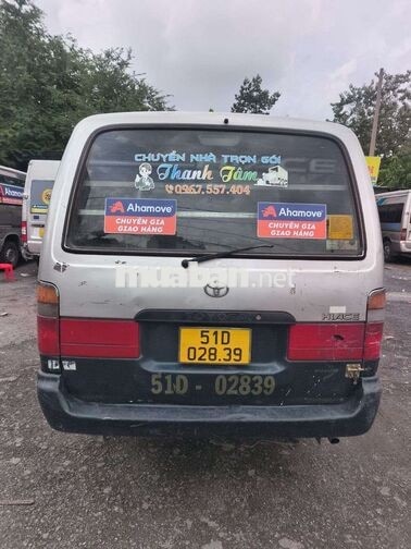 TOYOTA HIACE 2002 6 CHỖ XĂNG BẠC