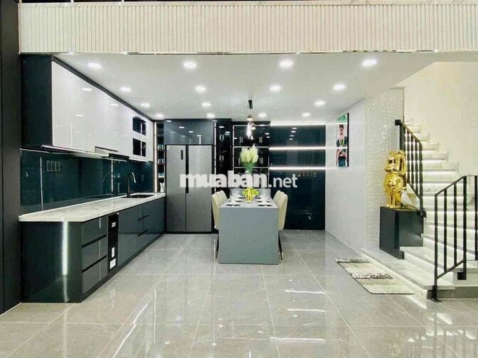 Nhà Phố HXH Phan Huy Ích 3Lầu 3PN 4WC 21tr