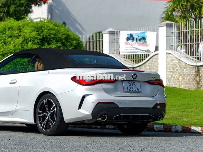 BMW 430i M-Sport 2021 Convertible 21.000km Trắng