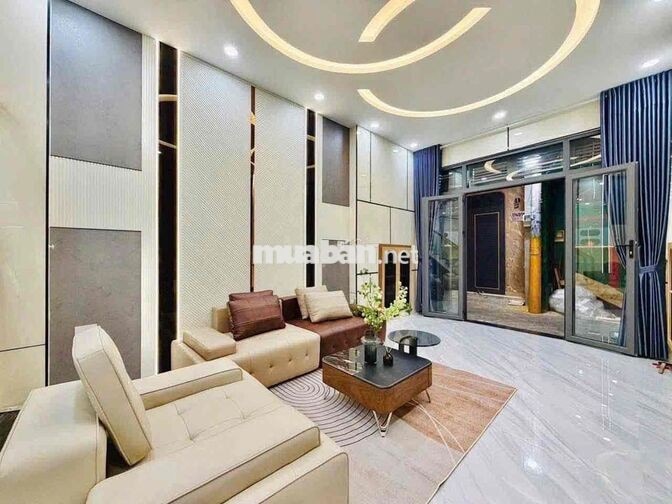 Nhà Nguyễn Tư Giản Mới Keng 3Lầu 4PN Nội Thất Xịn 15tr