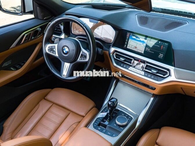 BMW 430i M-Sport 2021 Convertible 21.000km Trắng