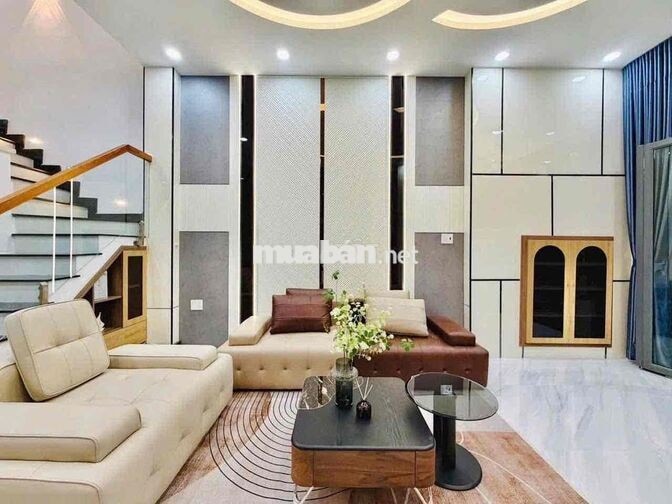 Nhà Nguyễn Tư Giản Mới Keng 3Lầu 4PN Nội Thất Xịn 15tr