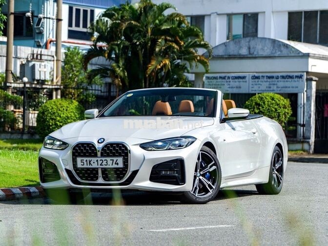 BMW 430i M-Sport 2021 Convertible 21.000km Trắng