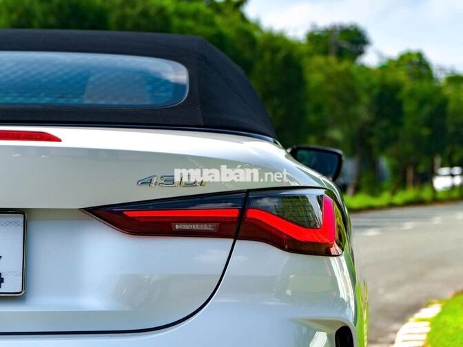 BMW 430i M-Sport 2021 Convertible 21.000km Trắng