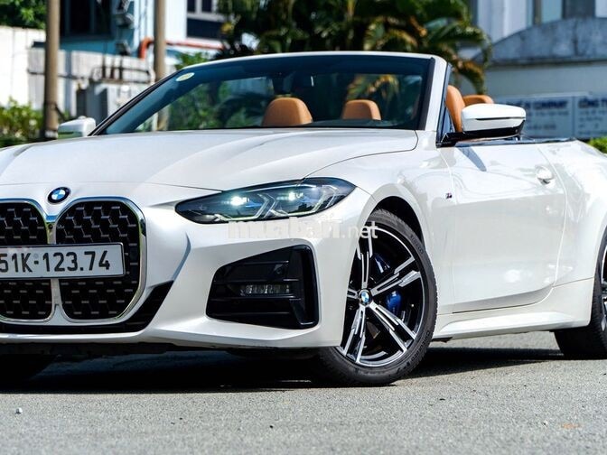 BMW 430i M-Sport 2021 Convertible 21.000km Trắng
