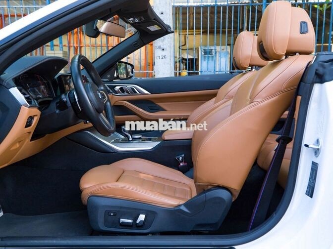 BMW 430i M-Sport 2021 Convertible 21.000km Trắng
