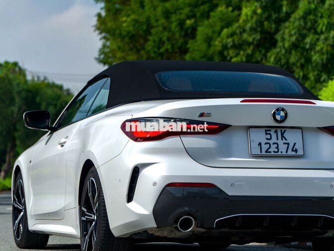 BMW 430i M-Sport 2021 Convertible 21.000km Trắng