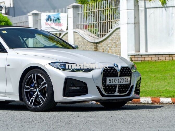 BMW 430i M-Sport 2021 Convertible 21.000km Trắng