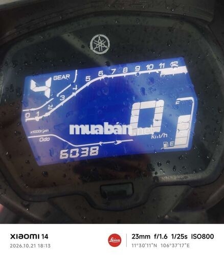 YAMAHA EXCITER 155 VVA 2026 6038 KM ĐEN XÁM