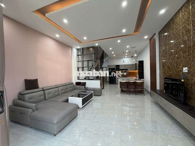 Cho thuê nhà đẹp 3 tầng đầy đủ nội thất 