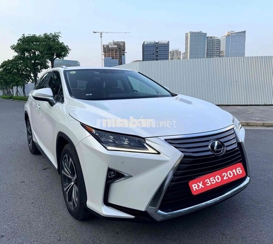 Lexus RX350 2016 Trắng,nội thất Nâu.