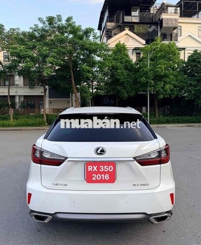 Lexus RX350 2016 Trắng,nội thất Nâu.