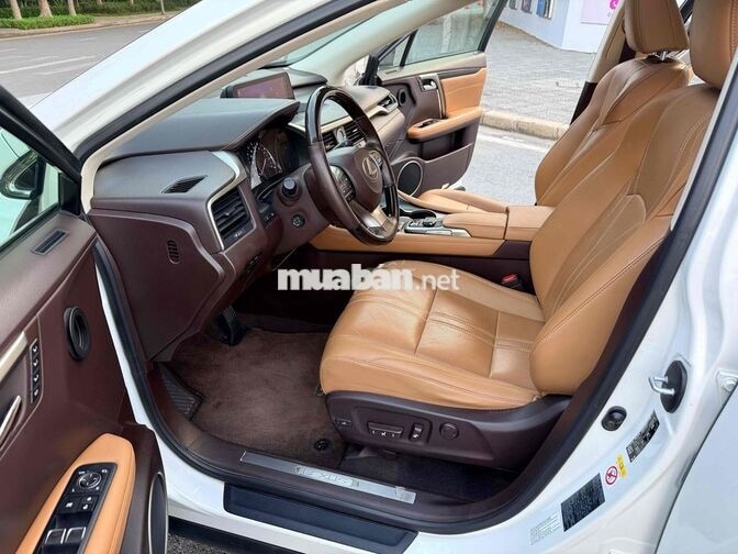 Lexus RX350 2016 Trắng,nội thất Nâu.