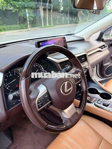 Lexus RX350 2016 Trắng,nội thất Nâu.
