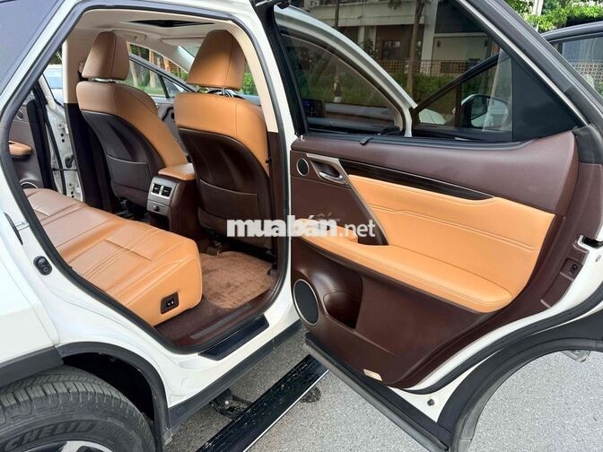 Lexus RX350 2016 Trắng,nội thất Nâu.