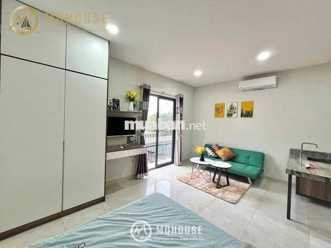 Căn Hộ Studio Ban Công Thoáng Full NT Cao Cấp Ngay Khu Sân Bay