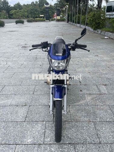 Suzuki Stinger 120 màu Xanh trắng