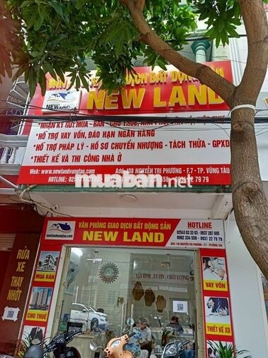 Cho thuê nhà 1 trệt 2 lầu mặt tiền đường Nguyễn Tri Phương TP .VT