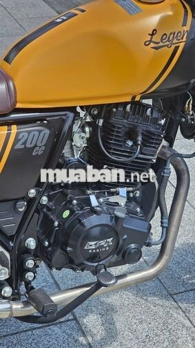 GPX Legend 200 màu vàng đen