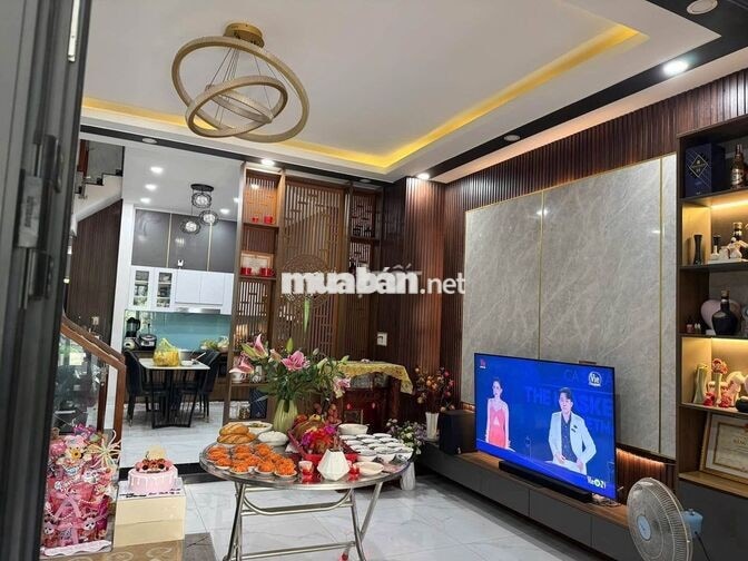 Bán nhà 1 trệt 2 lầu KDC Genimex Uyên Hưng 100m2