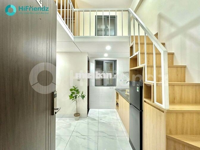 phòng gác full nội thất ở 3 người 3 xe tòa CHDV đầy đủ tiện nghi 
