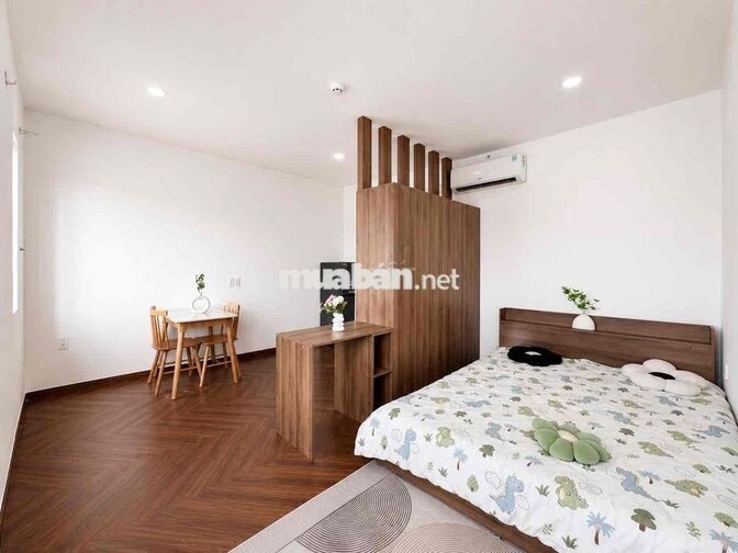 CHO THUÊ STUDIO FULL NỘI THẤT MỚI TOANH TIỆN NGHI GẦN VHU, HUIT, HIU