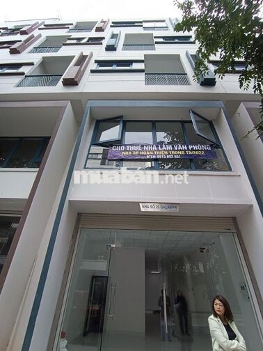 Cho thuê nhà khu Galaxy Vạn Phúc, Hà Đông 91m 6 tầng  TM giá 40 tr/th