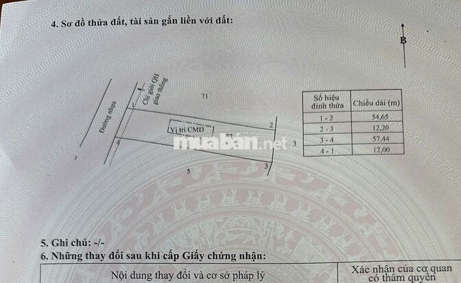 Bán lô đất 2,9 tỷ nằm gần Chợ đêm (trong khu biệt thự)
