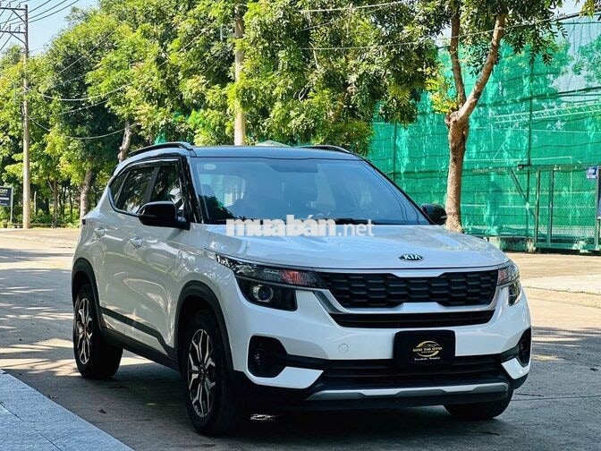 Kia Seltos 2021 1.4 Deluxe 17.000 km Trắng