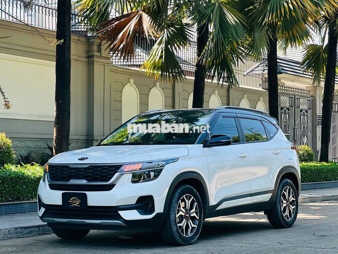 Kia Seltos 2021 1.4 Deluxe 17.000 km Trắng
