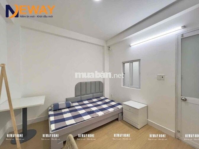Studio full nội thất giờ giấc tự do ngay gần nhà thờ Xóm Chiếu