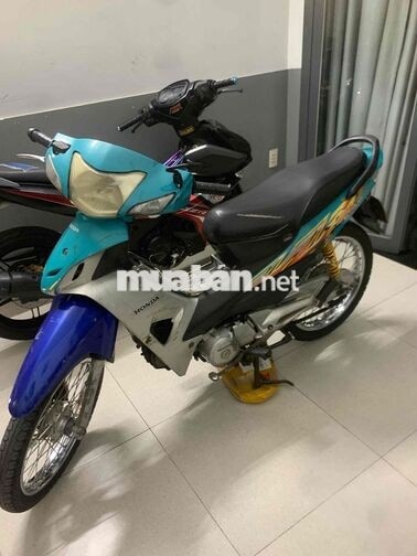 Honda Wave RS 100 Xanh Trắng Đen