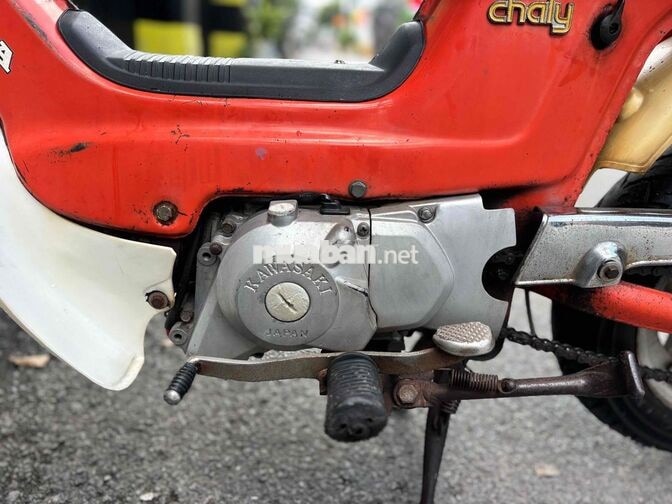 Honda Chaly 50cc màu cam có sẵn đề