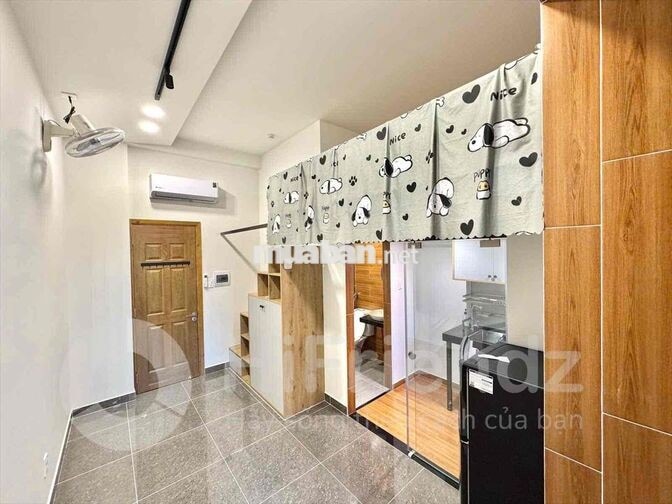 Căn hộ mini Full nội thất tách bếp có gác kế cầu Chữ Y gần ĐH Sài Gòn