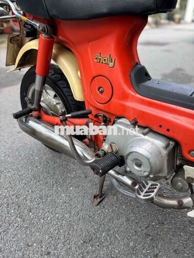 Honda Chaly 50cc màu cam có sẵn đề