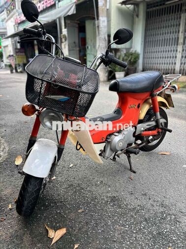 Honda Chaly 50cc màu cam có sẵn đề
