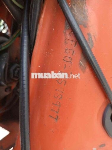 Honda Chaly 50cc màu cam có sẵn đề