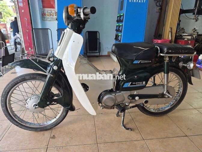 Honda Super Cub 81 86 Xanh Trắng