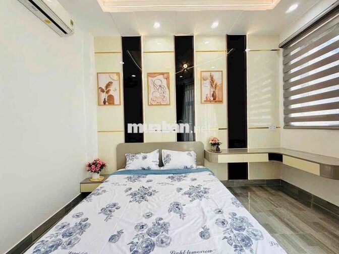 Nhà Căn Góc Thống Nhất Full Nội Thất 4PN 5WC 15tr