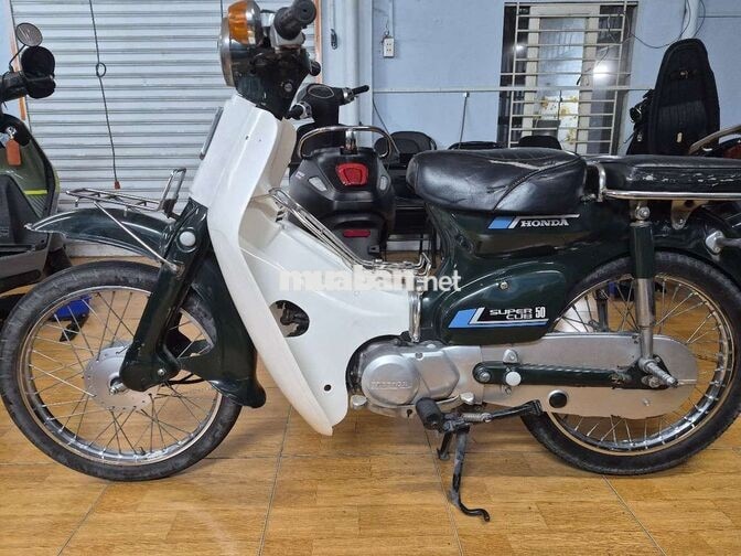 Honda Super Cub 81 86 Xanh Trắng