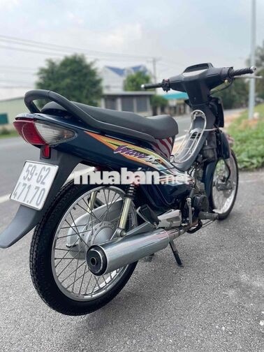 HONDA WAVE ALPHA 2002 XANH LỐC ĐEN 54ZZ