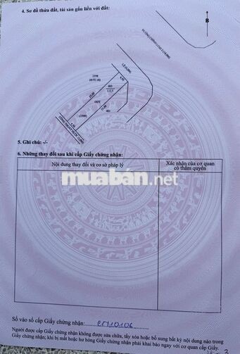 Nền biệt thự góc 2 mặt tiền 9.7mx25 lộ 30m và Đ. trần văn sắc. 10.5 tỷ